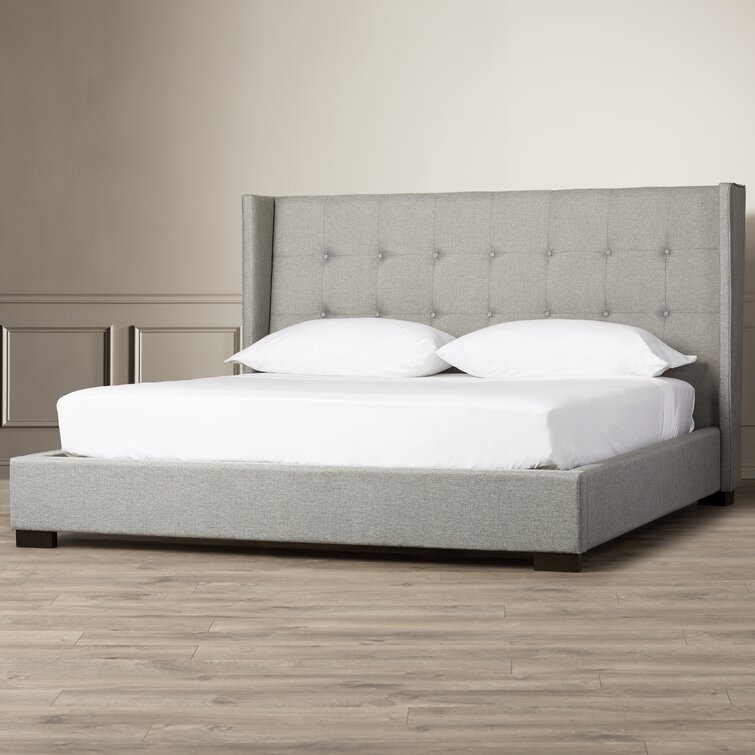 Roselawn upholstered store platform bed